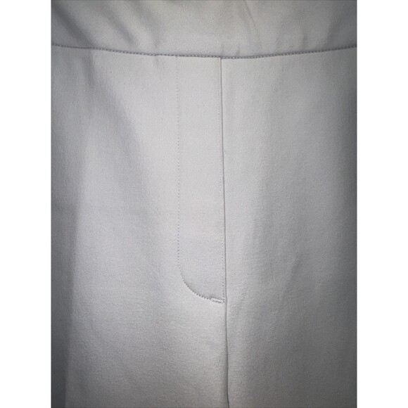 New Spanx Women Pants Size Medium Classic White Kick Flare Pull On High Waisted - Picture 4 of 16